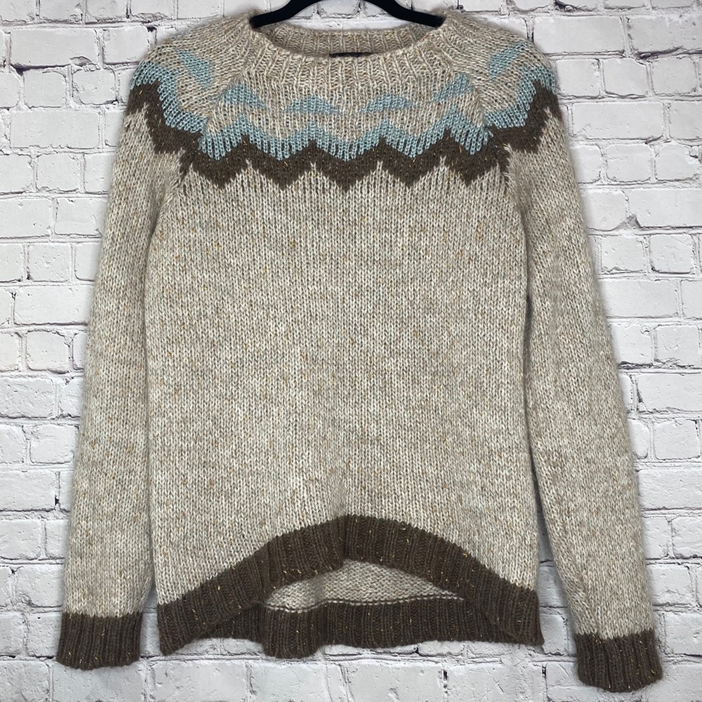 Mary Made in Italy Women’s Wool Sweater Medium